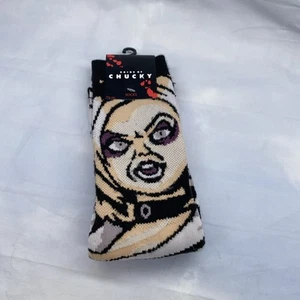 Bride of Chucky Tiffany Crew Socks One Size *New Ripple Junction - Picture 1 of 4