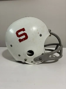 1960’s/70’s Game Used?  Issued Stanford Cardinal Riddell Football Helmet - Picture 1 of 18