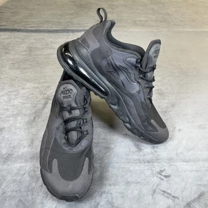 Nike Mens Air Max 270 React CI3866-003 Black Lace Up Sneaker Shoes Size 11.5 FS - Picture 1 of 13