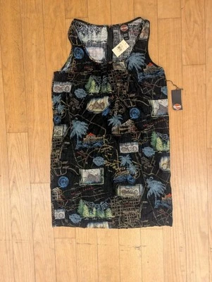 Tori Richard - Harley Davidson Women's Motorcycle Sleeveless Dress Size L - Image 1 of 4