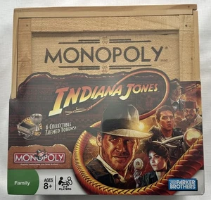 2008 Indiana Jones Monopoly Game Collectors Edition Parker Brothers Brand New - Picture 1 of 4
