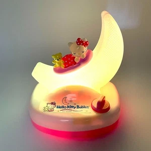 Gebrauchte Sanrio HELLO KITTY Babys Lampe Spieluhr Leuchte mit Box Vintage 1996 Japan - Bild 1 von 15