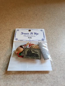 Jesse James/Dress It Up~Destination Italy Buttons for crafting - Picture 1 of 1