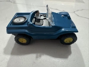 AURORA HO SLOT CAR T-JET #1398 OFF ROAD DUNE BUGGY ROADSTER 1969 BLUE W/ BOX - Picture 1 of 8
