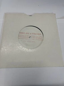 White Label Wing An’ A Prayer 45rpm 7” Death Is On That Road Wap-7-001-7 - Picture 1 of 5