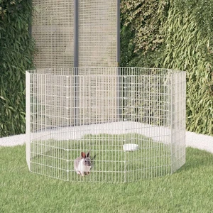  Recinto Animal Plata Hierro Galvanizado - Imagen 1 de 8