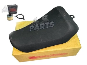 For Royal Enfield Himalayan 411 CC Black Touring Seat with Free Oil Filter - Picture 1 of 8
