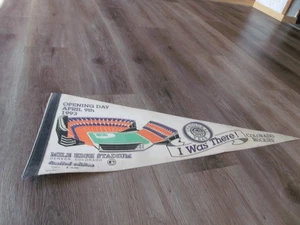 COLLECTIBLE 1993 OPENING DAY COLORADO ROCKIES BASEBALL  PENNANT 29 INCH LONG - Picture 1 of 2
