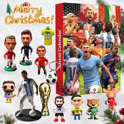 2026 World Cup 24 Day Advent Calendar for Soccer ball Enthusiasts Countdown - Image 1 of 4