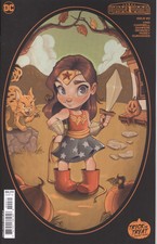 WONDER WOMAN #2 COVER G CHRISSIE ZULLO TRICK OR TREAT CARD STOCK VARIANT VF/NM