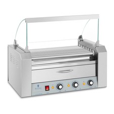 Cuoci Wurstel A Rulli Con 7 Rulli Acciaio Inox Per 12 Salsicce 1.765 W 30-250 °C