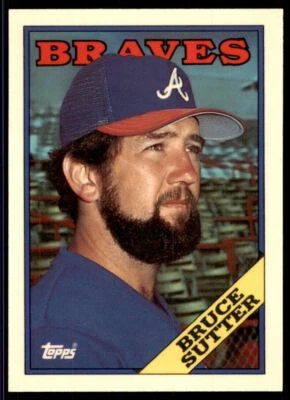 1988 Topps Tiffany Bruce Sutter Baseball Cards #155 - Image 1 of 2