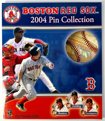 Boston Red Sox 2004 Pin Collection Folder - Image 1 of 4