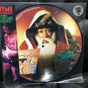 JIMI HENDRIX "MERRY CHRISTMAS AND HAPPY NEW YEAR" LP RSD PICTURE DISC VINYL 12" - Picture 1 of 2