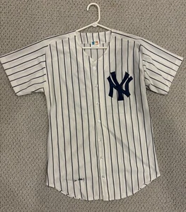 Don Mattingly Autograph Signed Jersey NY New York Yankees White & Pinstripes - Picture 1 of 4