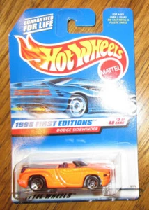 Hot Wheels 1998 First Edition #3 Dodge Sidewinder #634 - Bild 1 von 1