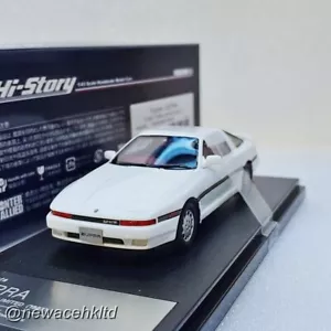 Toyota Supra 3.0GT Turbo 1987 White Hi-Story 1/43 #HS441WH - Picture 1 of 2
