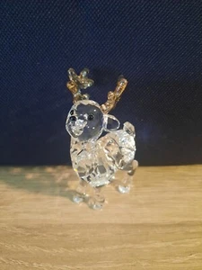 Seltene Swarovski Figur Santa's Rentier Reh, Hirsch 5400072 glasklar Top Zustand - Bild 1 von 4
