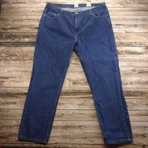 Red Head Brand Men's Size 42/32 Dark Wash Straight Leg Jeans #2267 - Picture 1 of 8