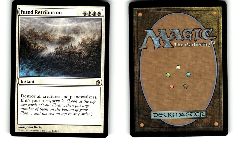 MTG Born of the Gods Fated Retribution BOG 11/165 R   - Image 1 of 1
