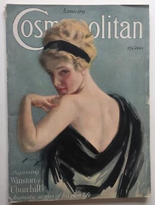 Cosmopolitan Magazine January 1924 Harrison Fisher Cover - Imagen 1 de 4