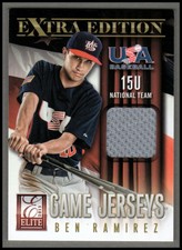 2013 Elite Extra Edition USA Baseball 15U Game Jerseys #13 Ben Ramirez Jersey