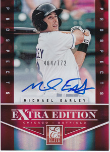 2012 Elite Extra Edition #171 Michael Earley Auto /772 - NM