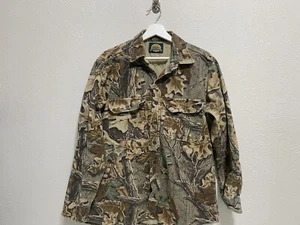 Cabelas Soft Shirt Jacket Large Mossy Oak Camo  - Picture 1 of 10