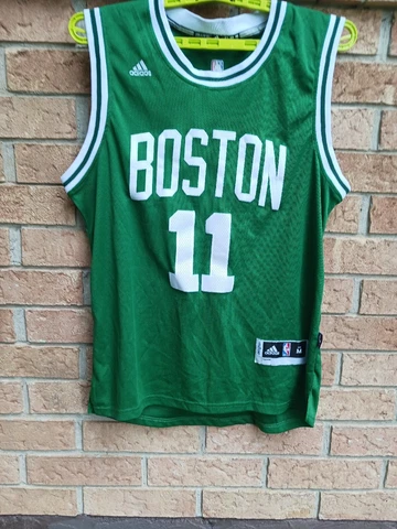 Boston Number 11 Tatum Jersey Size M green Adidas Swingman Cover