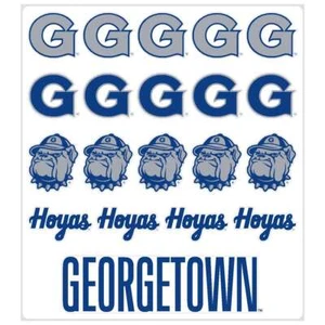 Georgetown Hoyas Multi-Purpose Vinyl Sticker Sheet - Picture 1 of 1