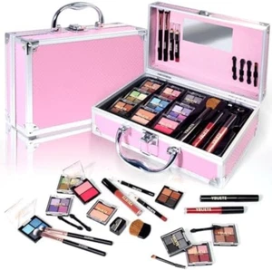 Makeup Kit for Teens Girls Women, Full Starter Cosmetics Set, Makeup Gift Set, B - Picture 1 of 12