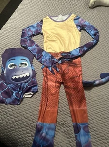 Luca Costume Halloween Sea Monster Kids Size 7/8 - Picture 1 of 2