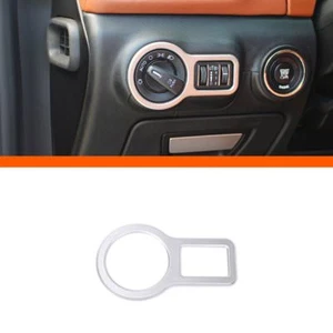Recorte de marco de interruptor de faro ABS para Maserati Ghibli Quattroporte 2014-2021 - Imagen 1 de 4