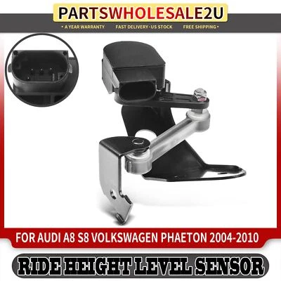 Sensor de nivel de altura trasero derecho para Audi A8 Quattro S8 Volkswagen Phaeton Foto 1 de 4