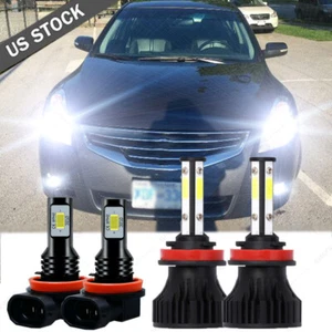 4x 6000K Led Dual Beam Headlight Fog Light Bulbs For Nissan Altima 2007-2018 - Bild 1 von 12