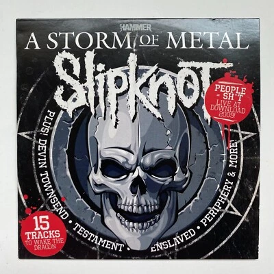 Metal Hammer Presents A Storm of Metal Slipknot Testament Enslaved Promo CD - Image 1 of 3
