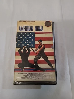 AMERICAN NINJA VHS MGM BIG BOX 80'S MARTIAL ARTS ACTION MICHAEL DUDIKOFF - Image 1 of 4
