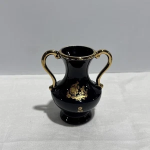 Vintage Limoges Castel France Mini Porzellan Vase Sammlerstück - Bild 1 von 17