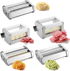 CucinaPro Pasta Maker Set- 5 Different Attachments Holiday Cooking or Gift - Picture 1 of 5
