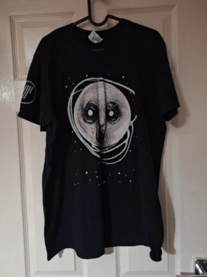 steven wilson 2016 tour tshirt the raven that refused to sing szXL glow in dark - Image 1 of 3