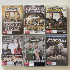 Lote de DVD de UFC The Ultimate Fighter temporada 6 8 10 11 13 14 6x series en muy buena condición - Imagen 1 de 3