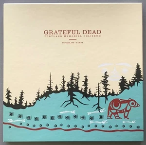 Grateful Dead - Portland Memorial Coliseum - 5/19/1974 - 6 LP Vinyl Box Set - Picture 1 of 23