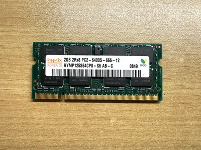 RAM DDR2 HYNIX 2GB 2RX8 PC2-6400S-666-12 HYMP125S64CP8 (5236N) - Immagine 1 di 2