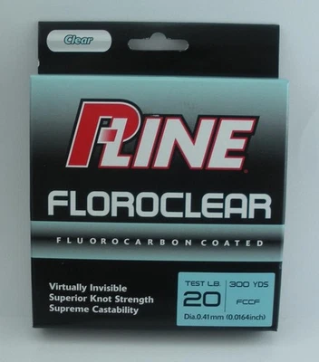 Pline FCCF20 Floroclear Fluorocarbone Copolimero 20LB Prova 274m Trasparente - Immagine 1 di 3
