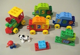 Lego Duplo 10558 Number Train Complete