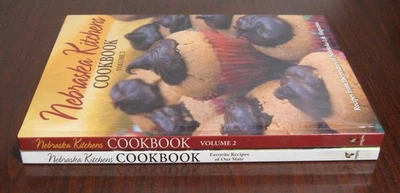 Nebraska Kitchens Cookbooks Vols I and II Recipes From Readers Nebraska Life HB - Image 1 of 4