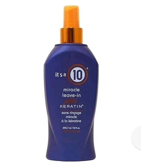ITS A TEN MIRACLE LEAVE IN CONDITIONER WITH KERATIN 10 OZ NEW - Image 1 of 1