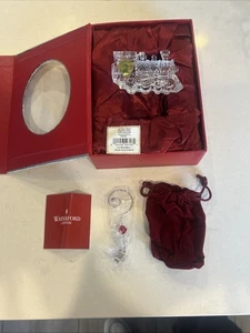 Waterford Kristall 2011 Weihnachtszug Motor Ornament Neu im Karton. - Bild 1 von 11