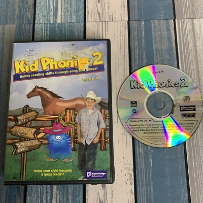 Kids Phonics 2  PC Software CD - Kids Educational Ages 6-9 Build Reading Skills - Image 1 of 4