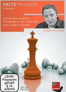 ChessBase - Williams Exchange on d5 in the Slav and Queen's GambiNUEVO/NUEVO - EMBALAJE ORIGINAL - Imagen 1 de 1